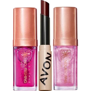 True Nourishing İkili Dudak Yağı ve Plum Tinted Dudak Balmı Paketi