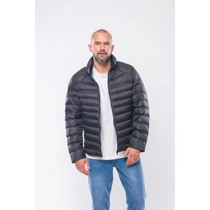 K237 Erkek D. Siyah Ince Şişme Mont