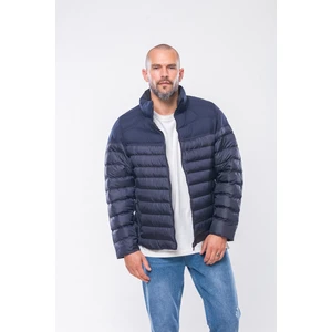 K237 Erkek Lacivert Ince Şişme Mont