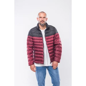 K237 Erkek Bordo Ince Şişme Mont
