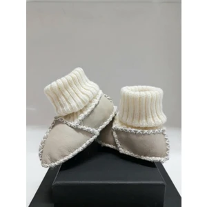 Bebek Deri İlk Adım Ayakkabısı Panduf Patik TG3001