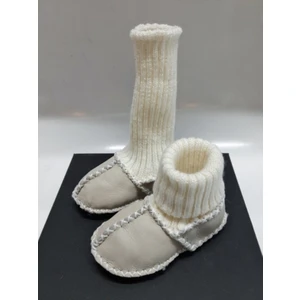 Bebek Deri İlk Adım Ayakkabısı Panduf Patik TG3001