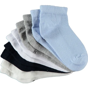 Civil Boys Erkek Çocuk 5'li Patik Çorap 2-12 Yaş Mavi