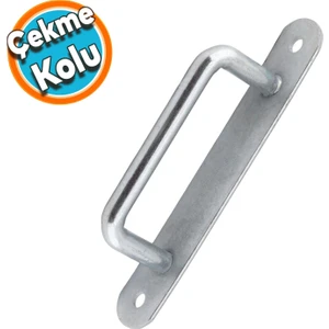 El Tutamağı Çekme Kolu Kapı Kolu Tutma Kulbu 18,5 Cm Krom Metal Kulp Kapı Tutamağı