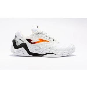 Erkek Tenis Maç Ayakkabı Set Men 2302 White Orange Black TSETW2302AC