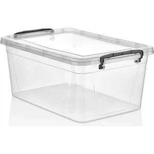 Şeffaf Kilitli Saklama Kabı Saklama Kutusu 20 Litre