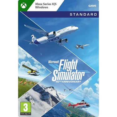 Microsoft Flight Simulator Standard 40TH Anniversary Edition PC/Xbox Series