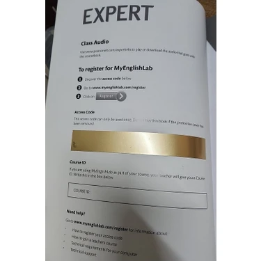 Pearson Education Yayıncılık Expert Ielts 6 Coursebook With Kitabı