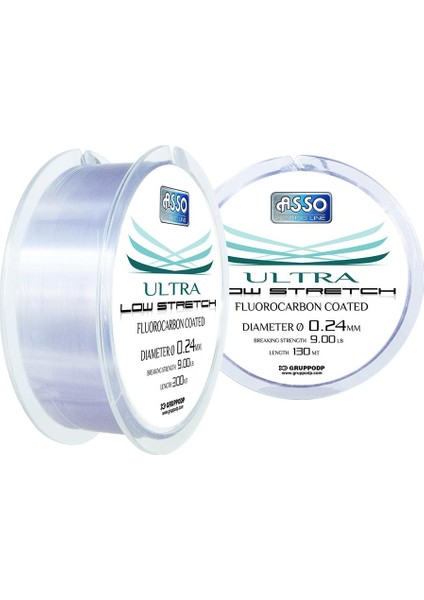 Ultra Low Stretch %100 Fc Coated Misina 300MT