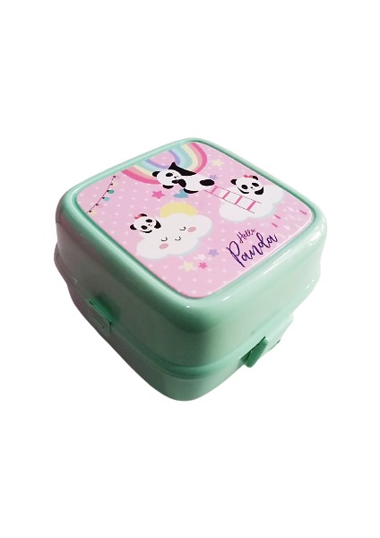 Beslenme Kabı Yemek Seti Desenli 535551 Su Yeşili fiyatları