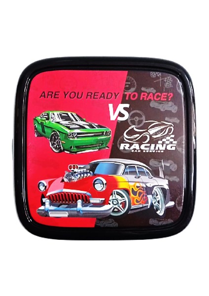 Beslenme Kabı Yemek Seti Desenli 535551 Siyah