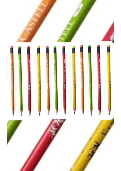Faber Castell Şövalye Hb Silgili Kurşun Kalem 12 Adet fiyatları