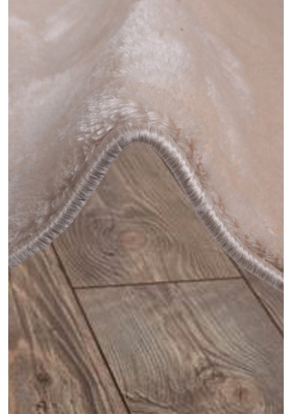 Elite Vizon 120X180 cm Büyük Ebat Pufidik Banyo Halısı Köşeli Peluş Kaymaz Banyo Paspası