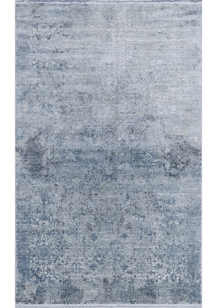 Fresco Dyed Fsd 01 Marıne Overdyed Yumuşak Dokulu Özel Işıltılı Yüksek Kaliteli Sık Dokuma Modern Halı