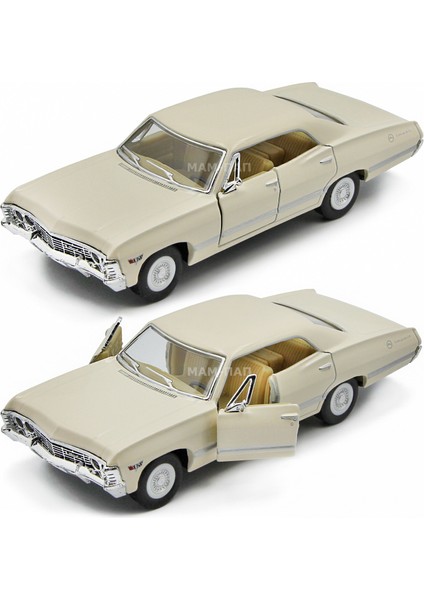 1967 Chevrolet Impala 1:34 Diecast Model Araba