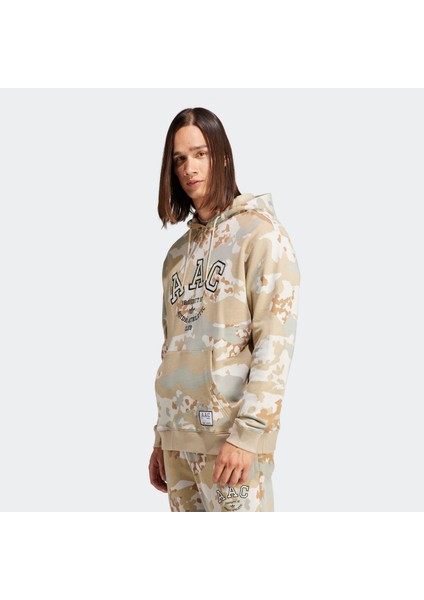 Erkek Günlük Kapşonlu Sweatshirt Hoodie Aac Camo IR9472