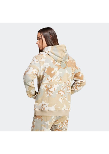 Erkek Günlük Kapşonlu Sweatshirt Hoodie Aac Camo IR9472