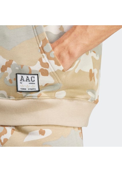 Erkek Günlük Kapşonlu Sweatshirt Hoodie Aac Camo IR9472 fırsatları