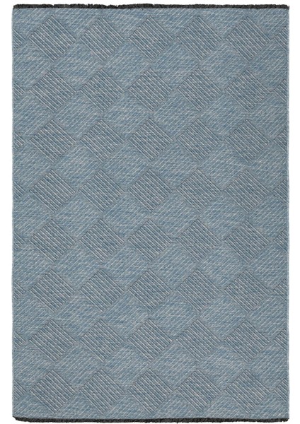 Torino TN01 Mavi Iskandinav Desen Kilim