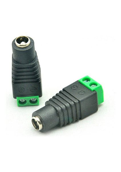Dc Dişi Power Konnektör Klemens Barrel Jack Güç 5.5x2.1 10 Adet