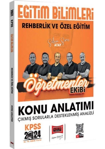2024 KPSS Eğitim Bilimleri Öğretmenler Ekibi Rehberlik ve Özel Eğitim Konu Anlatımı