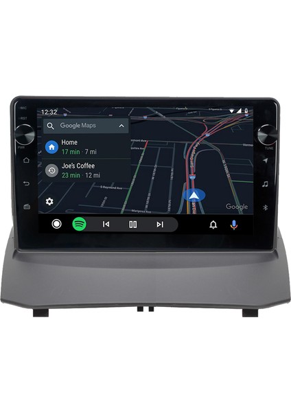 Ford Fiesta Android Multimedya Carplay Oem 4gb RAM+64GB HDD 2013-2017 Navigosyan Tuşlu Ekran