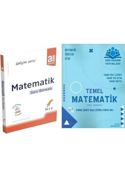 TYT Matematik - Birey Gelişim Matematik A Soru Bankası 2 Kitap Set