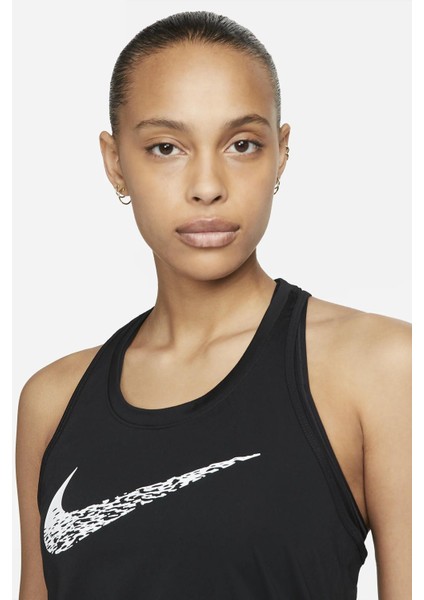 Dri-Fit Swoosh Run Siyah Kadın Spor Atleti modelleri