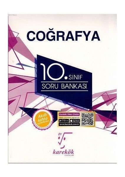 10. Sınıf Coğrafya Soru Bankası Karekök Yayıncılık