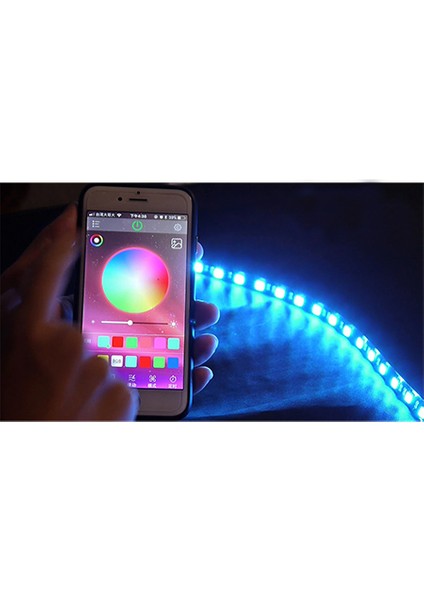 Rgb Şerit LED Kontrol Kart Kablosuz Bluetooth Dc Girişli fiyatları