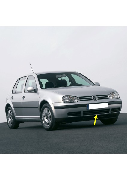 Vw Golf 4 1998-2004 Ön Tampon Alt Orta Izgarası 1J0853677D