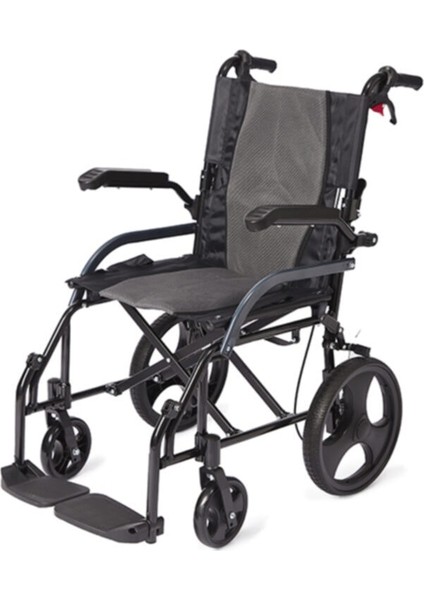 Refakatçi Tekerlekli Sanalye Engelli Tekerlekli Hasta Taşıma Transfer Sandalyesi W865