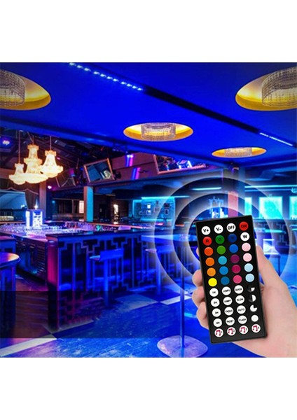 Rgb Şerit LED Kontrol Kit 44 Tuşlu Müziğe Duyarlı Kontrol Kit fiyatları