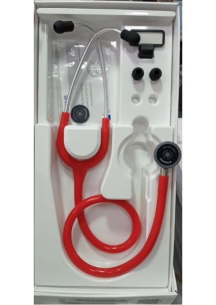 Yenidoğan Steteskop 4230 Pediatrik Kırmızı Stetoskop Ped.