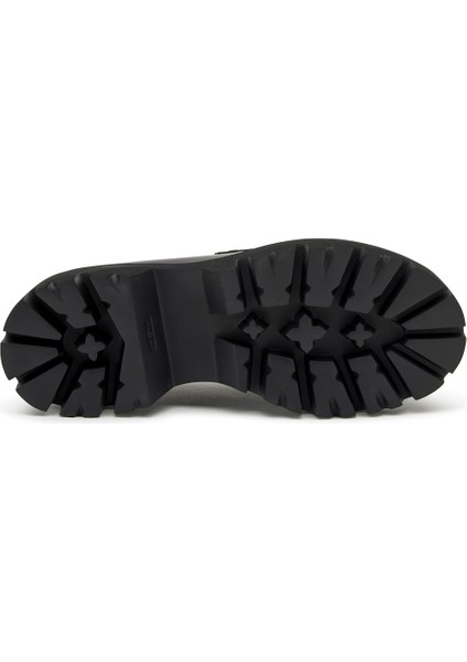 Kadın Oxford/Ayakkabı 85L1 Frau Seta Chunky Maccossin Nero