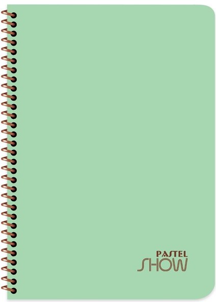 s Keskin A4 96 Yp.çiz. Pp Kp.spiralli Pastel Show Defter
