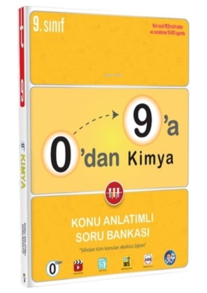 2022 0'dan 9'a Kimya Anlatımlı Soru Bankası