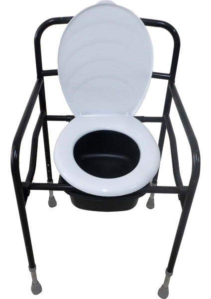 Katlanabilir Komot Seyyar Hasta Tuvaleti Klozet Yükseltici Taşınabilir Wc Tuvalet
