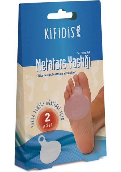 Kifidis Silikon Jel Metatars Yastığı