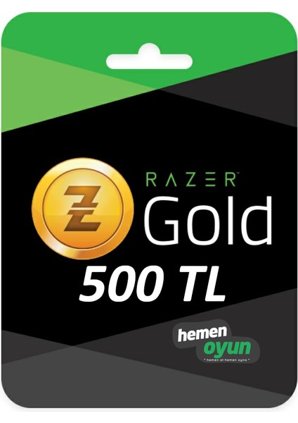 Razer Gold 500 TL