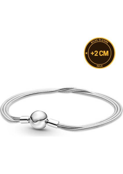 Moments Çoklu Zincir Bileklik, Klipsli, Charm Uyumlu fiyatları