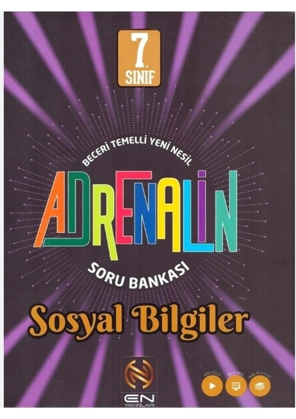 Adrenalin Yayınları 7. Sınıf Sosyal Bilgiler Soru Bankası