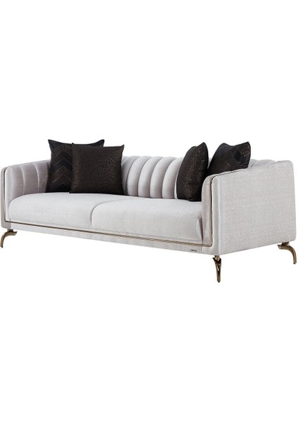 Larissa Üçlü Koltuk Bej fiyatları