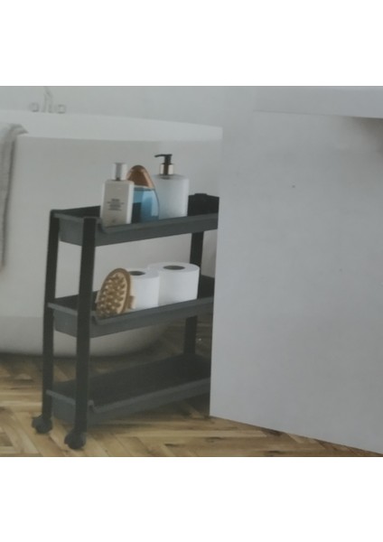 Tekerlekli Banyo ve Mutfak Rafı Organizer