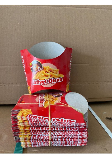 Cips Kutusu 100 adet