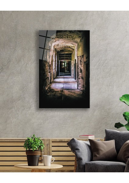 Eski Bina Koridor Old Building Hallway Table