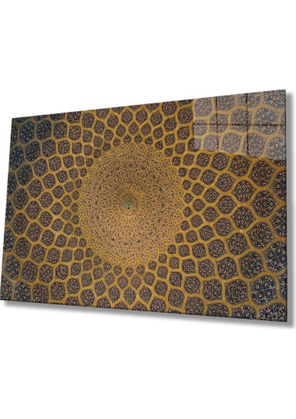 Dini Islami Motif Cam Tablo