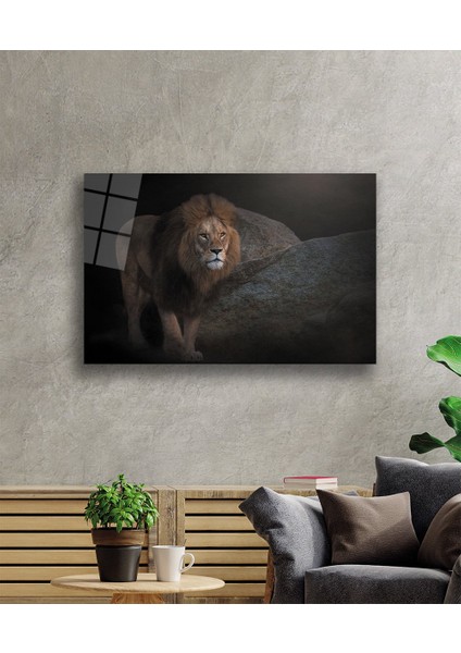 Aslan Cam Tablo