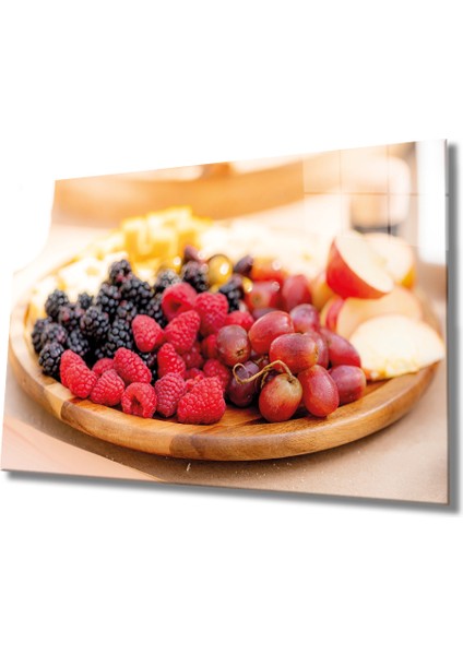 Meyve Tabağı Cam Tablo Fruits