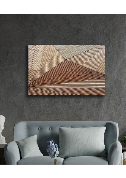 Geometrik Mimari Cam Tablo